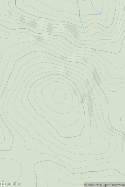 Thumbnail image for Meldon Hill [South West England] showing contour plot for surrounding peak